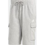 adidas - Sportswear Essentials French Terry Cargo Short - Grijs - Katoen
