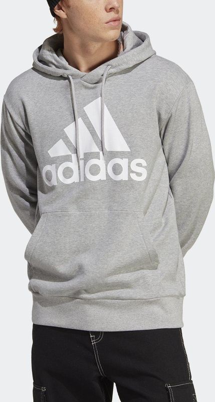 adidas Sportswear Essentials French Terry Big Logo Hoodie - Heren - Grijs