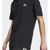 adidas - Poloshirt - Katoen - Blauw - Normale Pasvorm