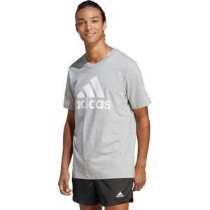 adidas Sportswear Essentials Big Jersey Big Logo T-shirt - Heren - Grijs