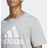 adidas - Badge of Sport - T-shirt - Zwart - 100% Katoen