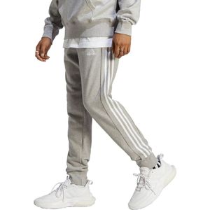 adidas Sportswear Essentials French Terry Tapered Cuff 3-Stripes Joggers - Heren - Grijs