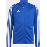 adidas - Tiro 23 League - Trainingsjack - Blauw Wit - 100% Gerecycled Polyester