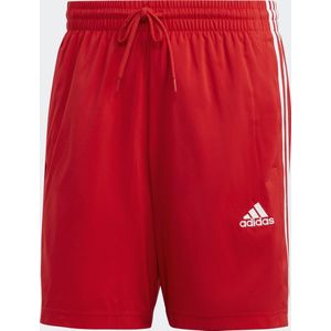 adidas Sportswear AEROREADY Essentials Chelsea 3-Stripes Short - Heren - Rood