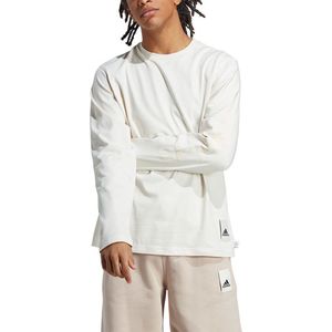 Adidas Lxs T-shirt Met Lange Mouwen Beige Regular Man