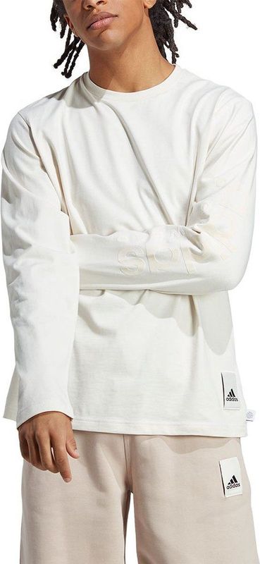 Adidas Lxs T-shirt Met Lange Mouwen Beige Regular Man