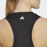 adidas - HIIT AEROREADY Quickburn - Training Tanktop - Zwart - 100% Gerecycled Polyester