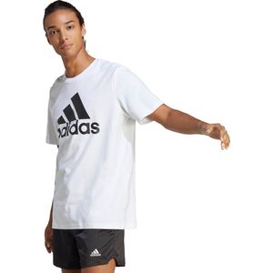 adidas Sportswear Essentials Big Jersey Big Logo T-shirt - Heren - Wit