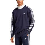 adidas Sportswear Essentials French Terry 3-Stripes Sweatshirt - Heren - Blauw