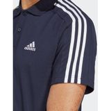 adidas - Poloshirt - Wit - 100% Katoen - Zijsplitten aan de Zoom