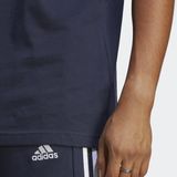 adidas Sportswear Essentials Single Jersey 3-Stripes T-shirt - Heren - Zwart