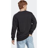 adidas Sportswear Essentials French Terry 3-Stripes Sweatshirt - Heren - Zwart