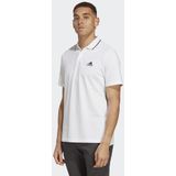 adidas - Essentials Piqué Small Logo - Poloshirt - Wit