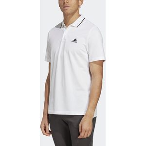 adidas - Essentials Piqué Small Logo - Poloshirt - Wit