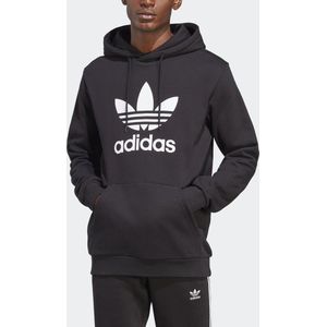 adidas Originals Adicolor Classics Trefoil Hoodie Heren Zwart