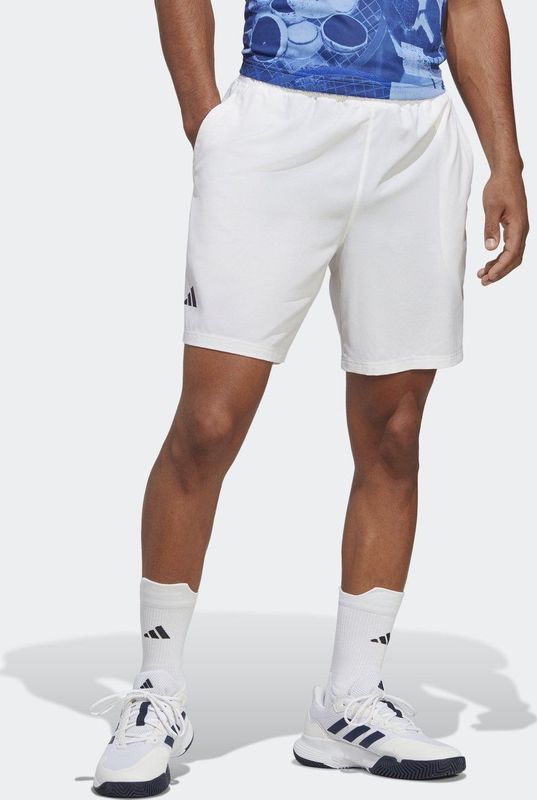 adidas Performance Club Tennis Stretchgeweven Short - Heren - Wit