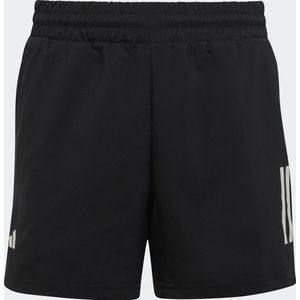 adidas Performance Club Tennis 3-Stripes Short - Kinderen - Zwart