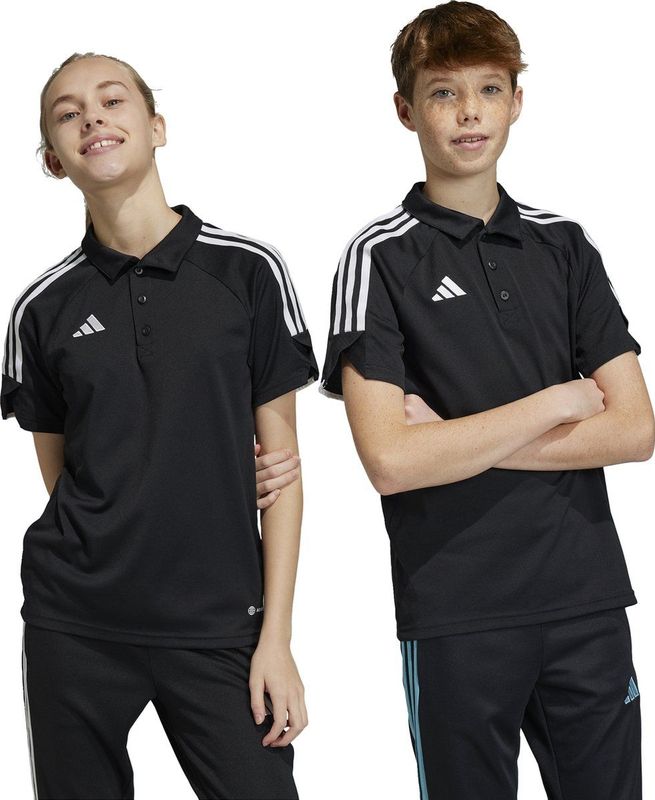 Adidas - Tiro23 - Korte Mouw Poloshirt - Sportshirt
