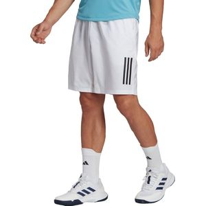 adidas - Performance Club 3-Stripes - Tennis Short - Wit - Polyester