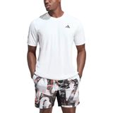 Functioneel - Club - Sportshirt - Gerecycled Materiaal - Ronde Hals, Logoprint, Kwartmouw