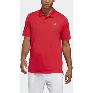 adidas - Performance Club - Tennis Poloshirt - Rood - Katoen