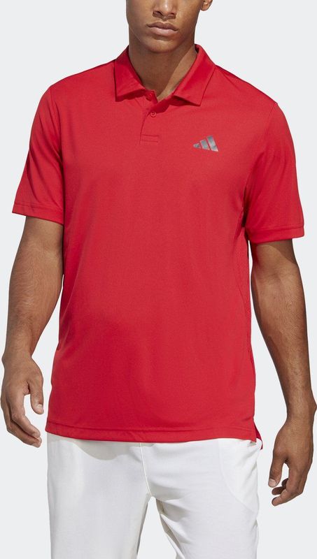 adidas - Performance Club - Tennis Poloshirt - Rood - Katoen