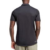 adidas Performance Club 3-Stripes Tennis Poloshirt - Heren - Zwart