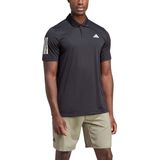 adidas Performance Club 3-Stripes Tennis Poloshirt - Heren - Zwart
