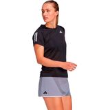 adidas Club T-shirt - Ronde Hals - Zwart - 100% Gerecycled Polyester