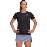 adidas Club T-shirt - Ronde Hals - Zwart - 100% Gerecycled Polyester