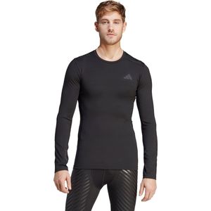 adidas Performance Techfit Control x RHEON™ Longsleeve - Heren - Zwart- M