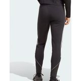 Adidas - Tiro 23 - Sportbroek - Zwart - 70% Katoen, 30% Gerecycled Polyesterfleece