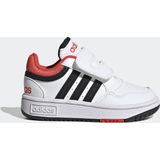 adidas Sportswear Hoops 3.0 sneakers wit/zwart/rood