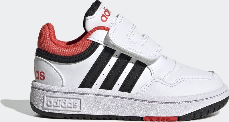 adidas - Sneakers - Wit - Synthetisch Leer/Textiel - Klittenbandsluiting