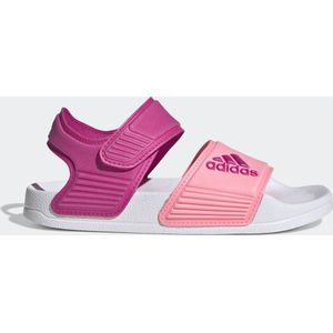 Adidas Adilette K sandalen, lucid fuchsia/beam roze/pulse mint, 38 EU, Lucid Fuchsia Beam Pink Pulse Mint, 38 EU