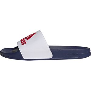 adidas Adilette Shower uniseks-volwassene Flip flops,Ftwr White Better Scarlet Victory Blue,39 EU