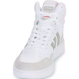 adidas Hoops 3.0 Mid Lifestyle Basketbal Classic Vintage Sneakers voor heren, Ftwr Wit Metaal Grijs One, 44.50 EU