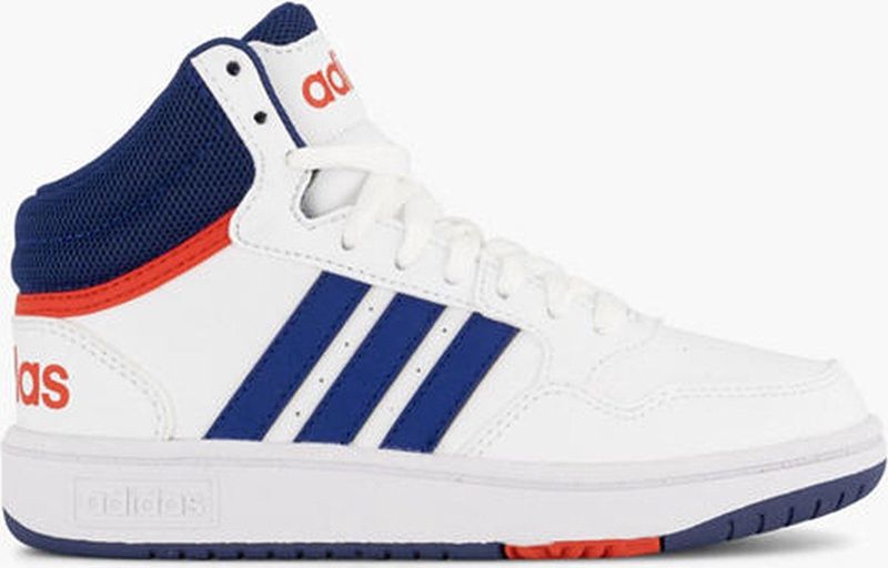 Sneakers Hoops Mid 3.0 ADIDAS SPORTSWEAR. Polyester materiaal. Maten 28. Wit kleur