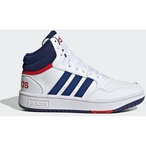 adidas Sportswear Hoops Mid Schoenen - Kinderen - Wit- 32