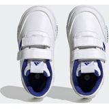 Adidas Tensaur Hook and Loop Shoes Sneaker uniseks-baby, ftwr wit/lichtblauw/core zwart, 24 EU