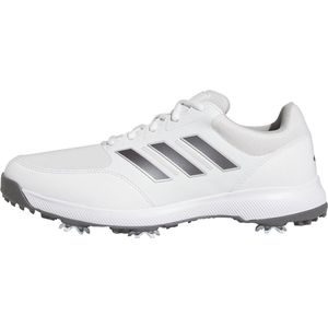 adidas Heren Tech Response 3.0 Wide Golfschoenen - Cloud White/Dark Silver Metallic