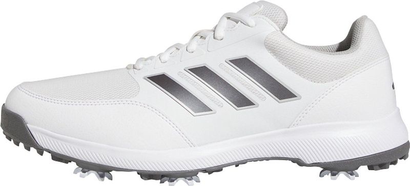 adidas Heren Tech Response 3.0 Wide Golfschoenen - Cloud White/Dark Silver Metallic