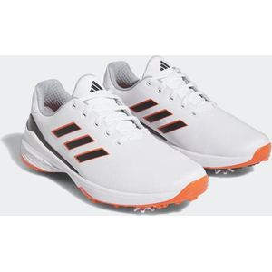 Adidas Heren ZG23 Golfschoen Spikes Cloud White/Black/Solar Red - Maat : 47 1/3 EU