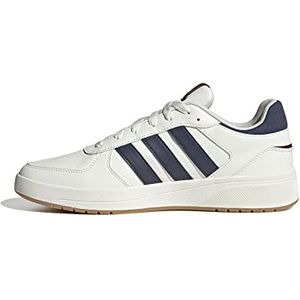 adidas Courtbeat tennisschoenen voor heren, Ftwr White Shadow Navy Shadow Red, 39 1/3 EU