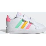 adidas Sportswear Sneaker "GRAND COURT LIFESTYLE HOOK AND LOOP", für Kinder, Design auf den Spuren des adidas Superstar
