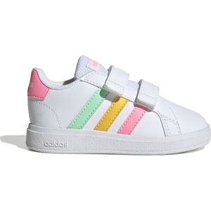 adidas Sportswear Sneaker "GRAND COURT LIFESTYLE HOOK AND LOOP", für Kinder, Design auf den Spuren des adidas Superstar