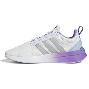 adidas Racer Tr21 Damessneakers, Wit Ftwr White Silver Met Blue Fusion, 40.5 EU