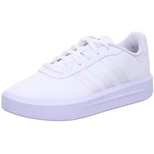 Adidas Originals, Adidas Originele Court Platform Sneakers Wit, Dames, Maat:39 1/2 EU