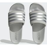 adidas Adilette Comfort dames Slides Badslipper, grey two/silver met./grey two, 39 1/3 EU