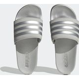 adidas Adilette Comfort dames Slides Badslipper, grey two/silver met./grey two, 39 1/3 EU